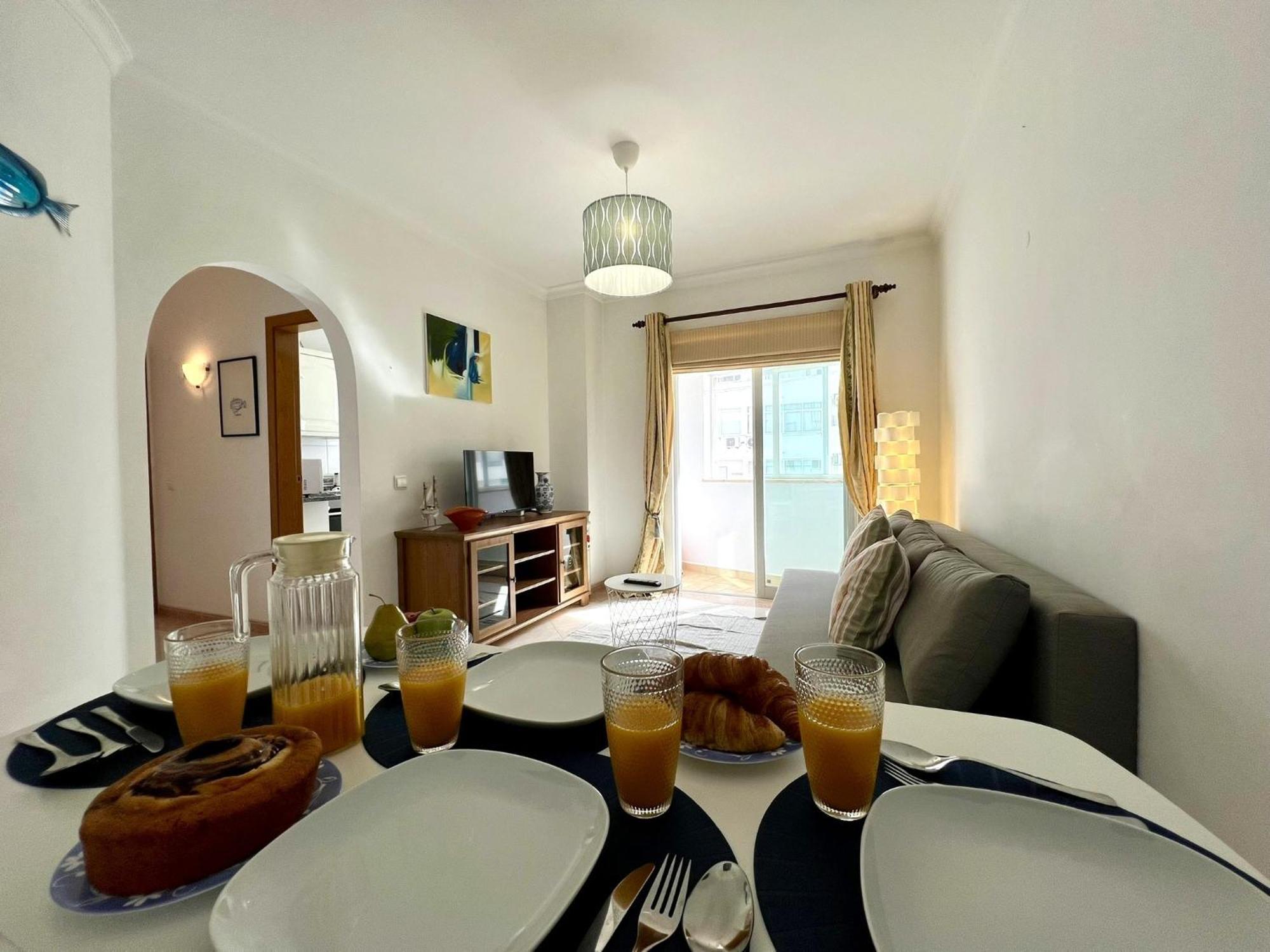 Quarteira Central Beach By Homing Bagian luar foto